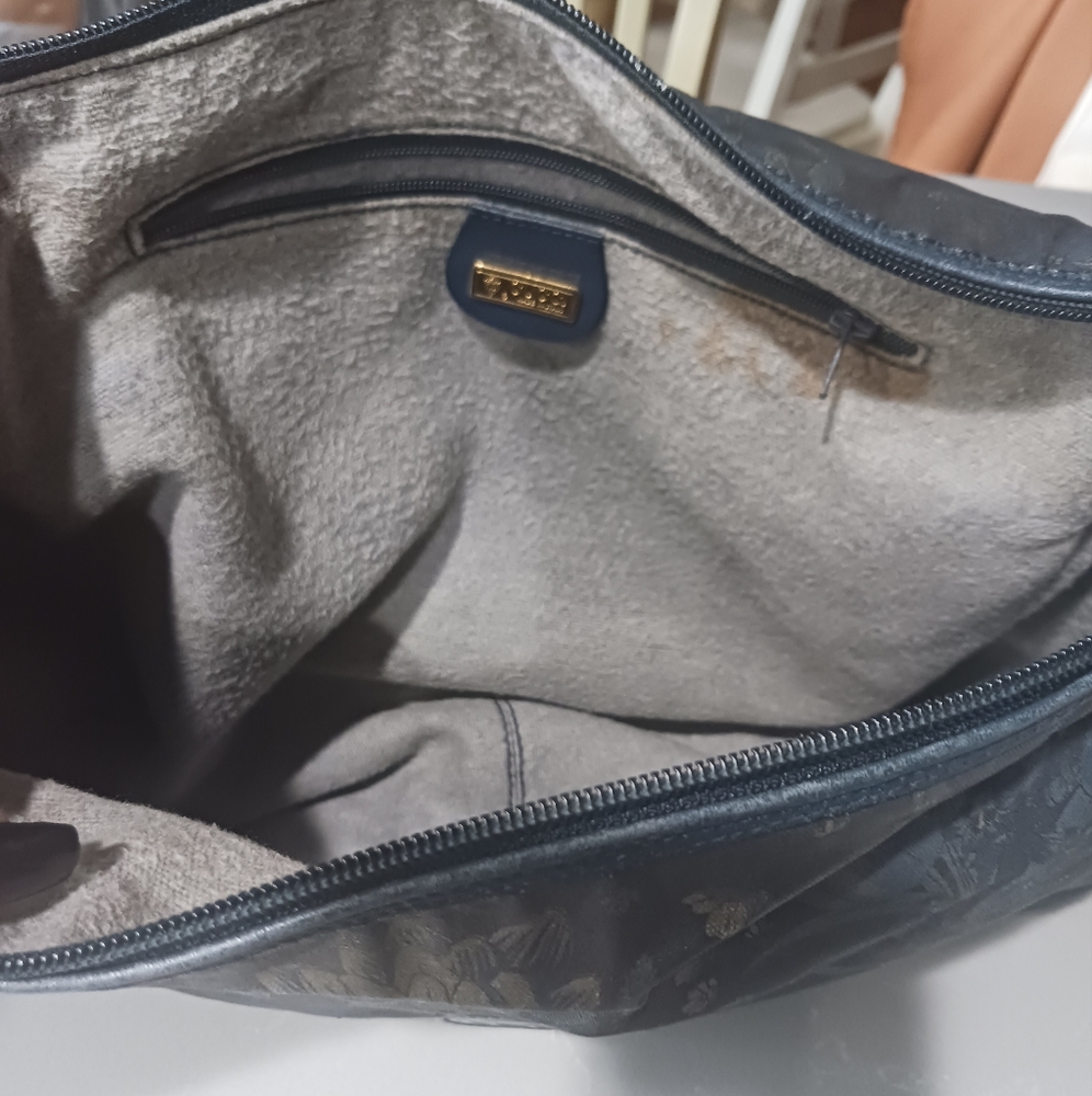 Authentic vintage Gucci with flour pattern shoulder bag - Picture 7 of 17